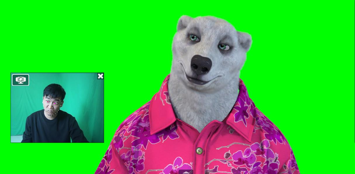 实时直播换脸卡通形象出镜,卡通形象面部捕捉(软件+教程)-第一资源库