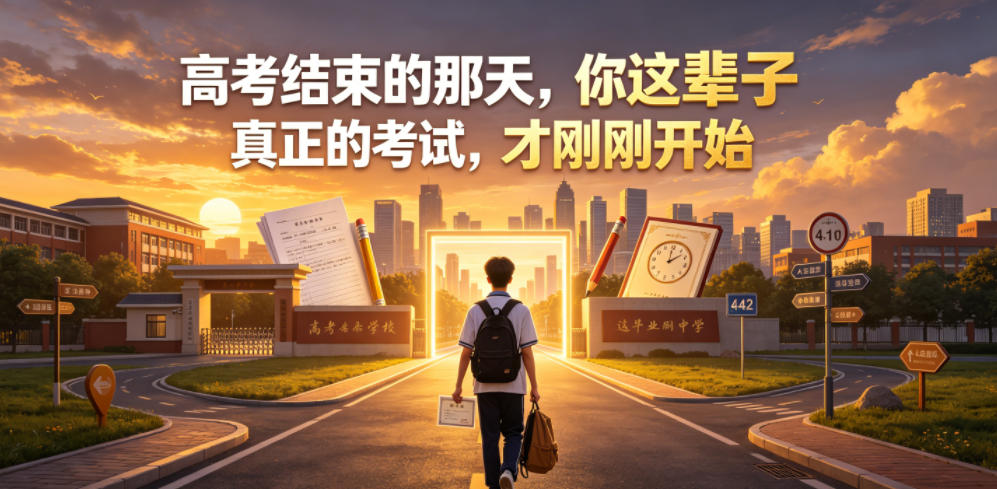 付费文章：高考结束的那天，你这辈子真正的考试，才刚刚开始-第一资源库