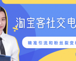某站内部课程:淘宝客社交电商裂变,精准引流和粉丝裂变模式详解(共6节视频)-第一资源库