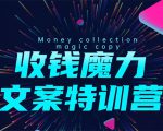 8堂收钱魔力文案特训营:让你的文案成为你的财富印钞机,靠文章日赚千元-第一资源库