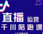 美尊-抖音直播运营千川系统课:直播运营规划、起号、主播培养、千川投放等-第一资源库