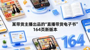 某带货主播出品的《直播带货电子书》164页新版本-第一资源库