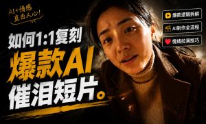豆包+Gemini生成真人AI短剧-拆解复刻百万爆款第一人称短片,一站式讲透爆款复刻全流程-第一资源库