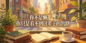 付费文章：你不是懒，你只是看不到这辈子的出路-第一资源库